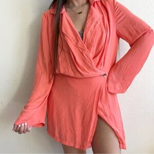 Free People Simone Dress in Peach